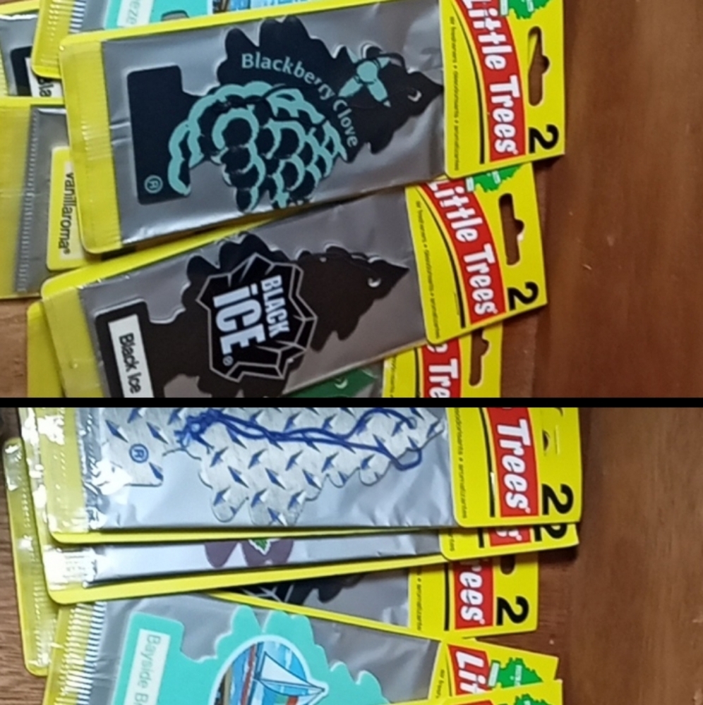 4 pcks of 2 Little Trees AirFreshener